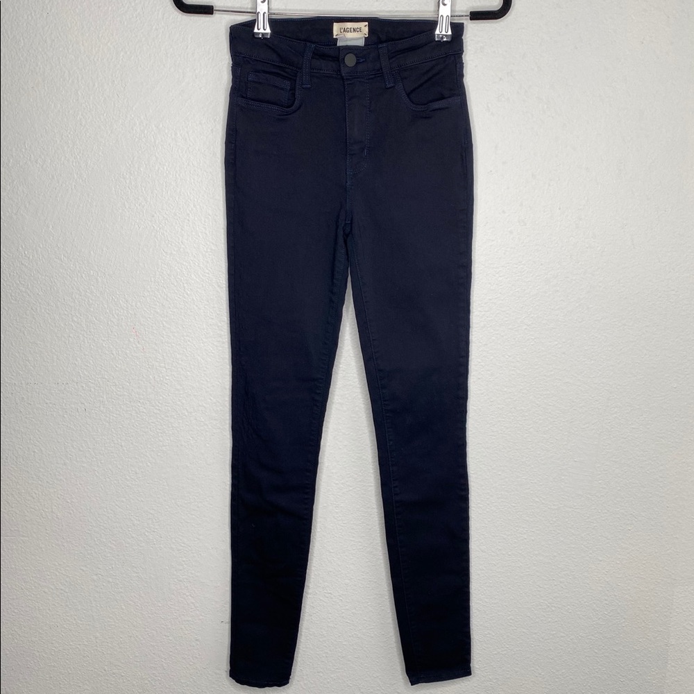 L'AGENCE  marguerite skinny high-rise jeans